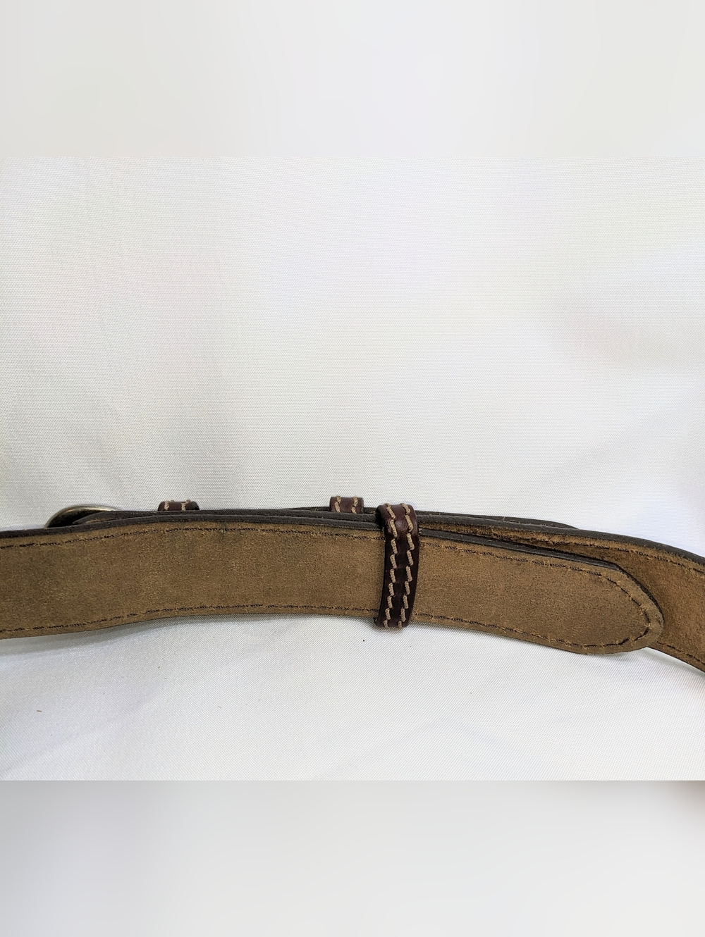 Duluth Trading Co Men's Ranger Work Belt, Style 90013, Brown Leather, Sz 40 - Picture 6 of 13